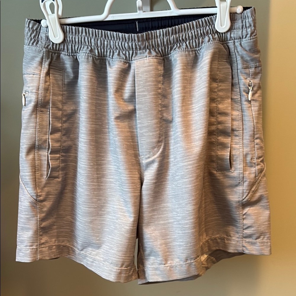 Birddogs Gym Short, Small, Short 6”, Heather Gray